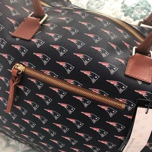 Dooney & Bourke Patriots Medium Duffle NWT Rare and Hard to find!